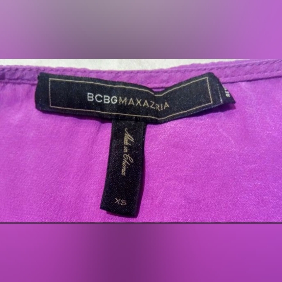 BCBG Y2K SILK BLOUSE extra small - Picture 8 of 10